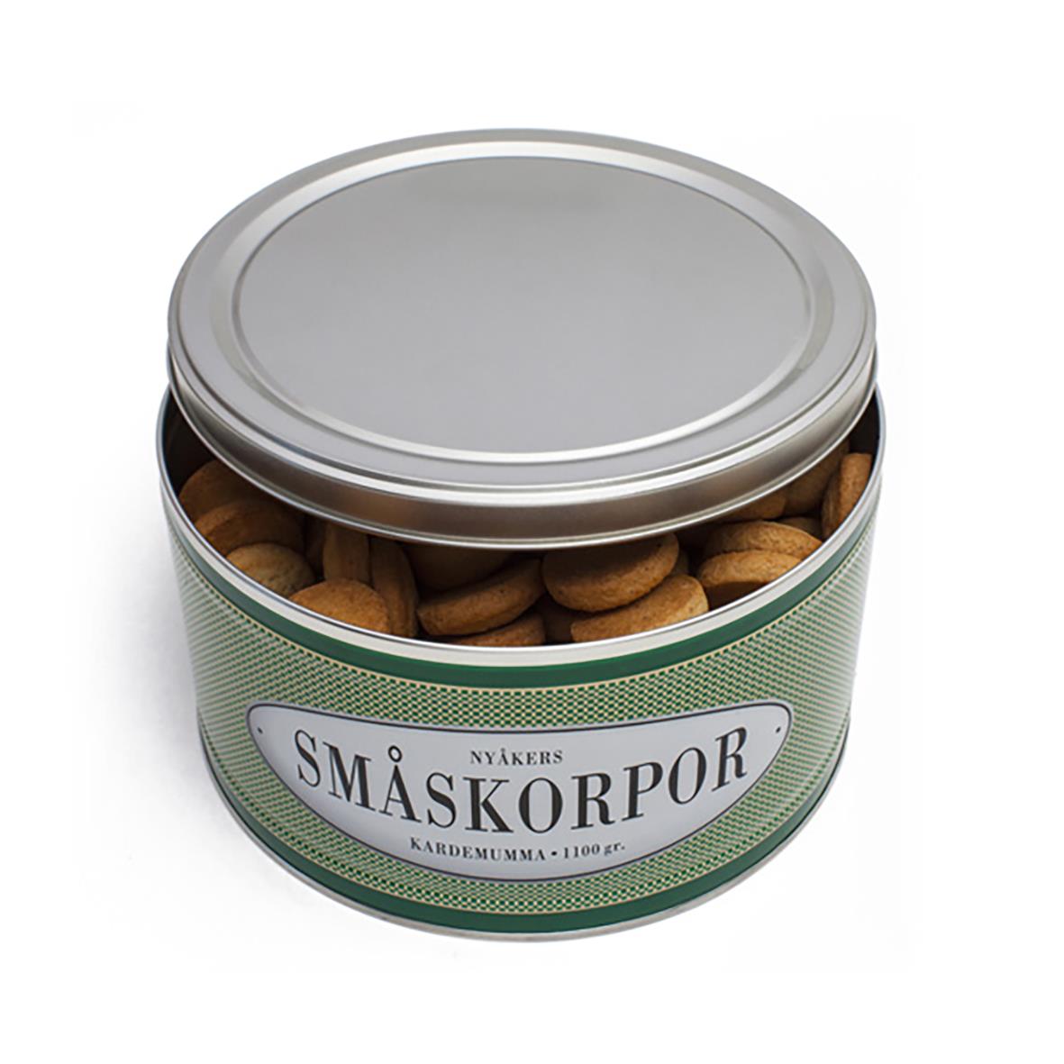 Kardemummaskorpor Nyåkers plåtburk 1100g