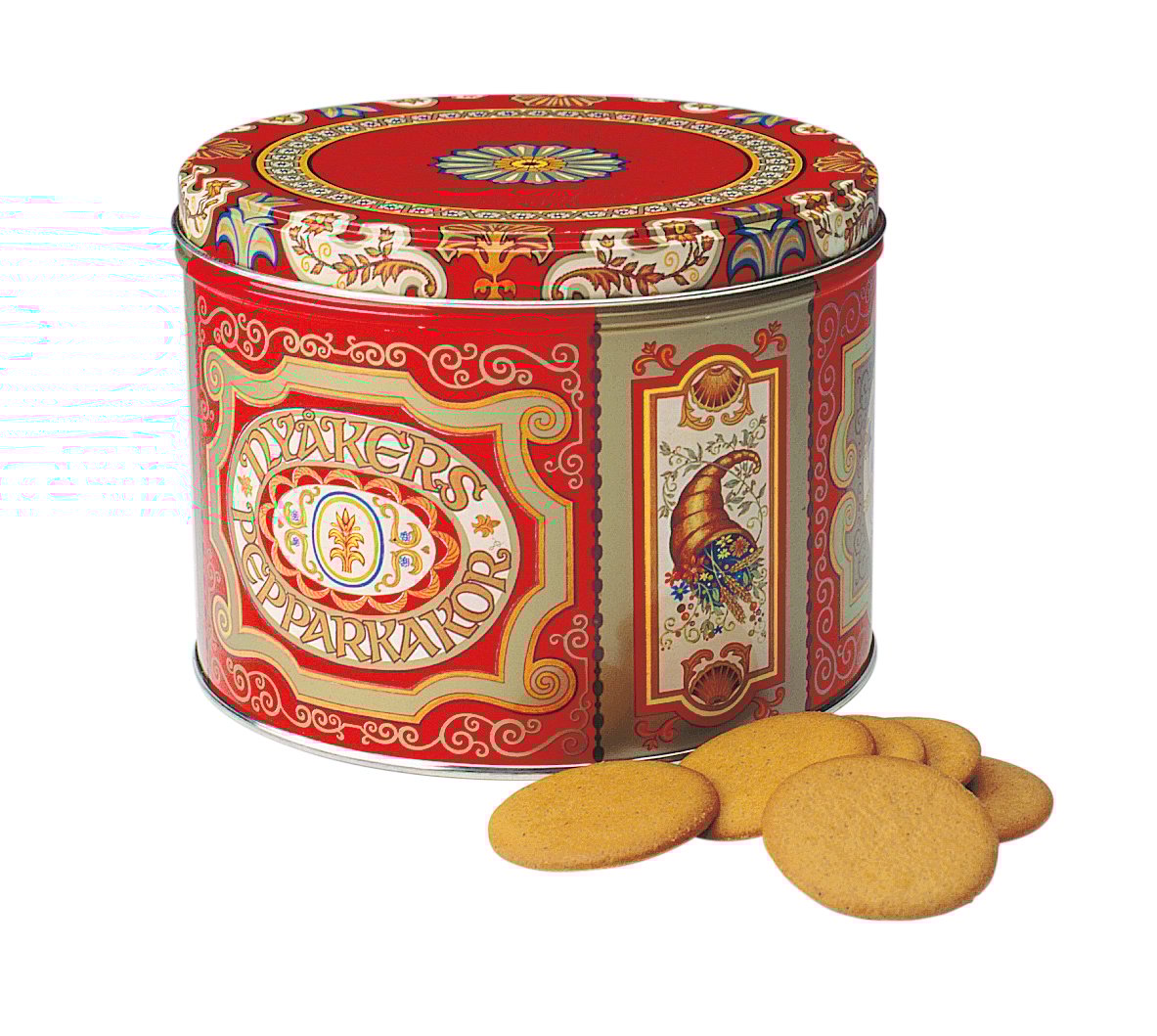 Pepparkakor från Nyåkers i plåtburk, palmoljefri, 900g