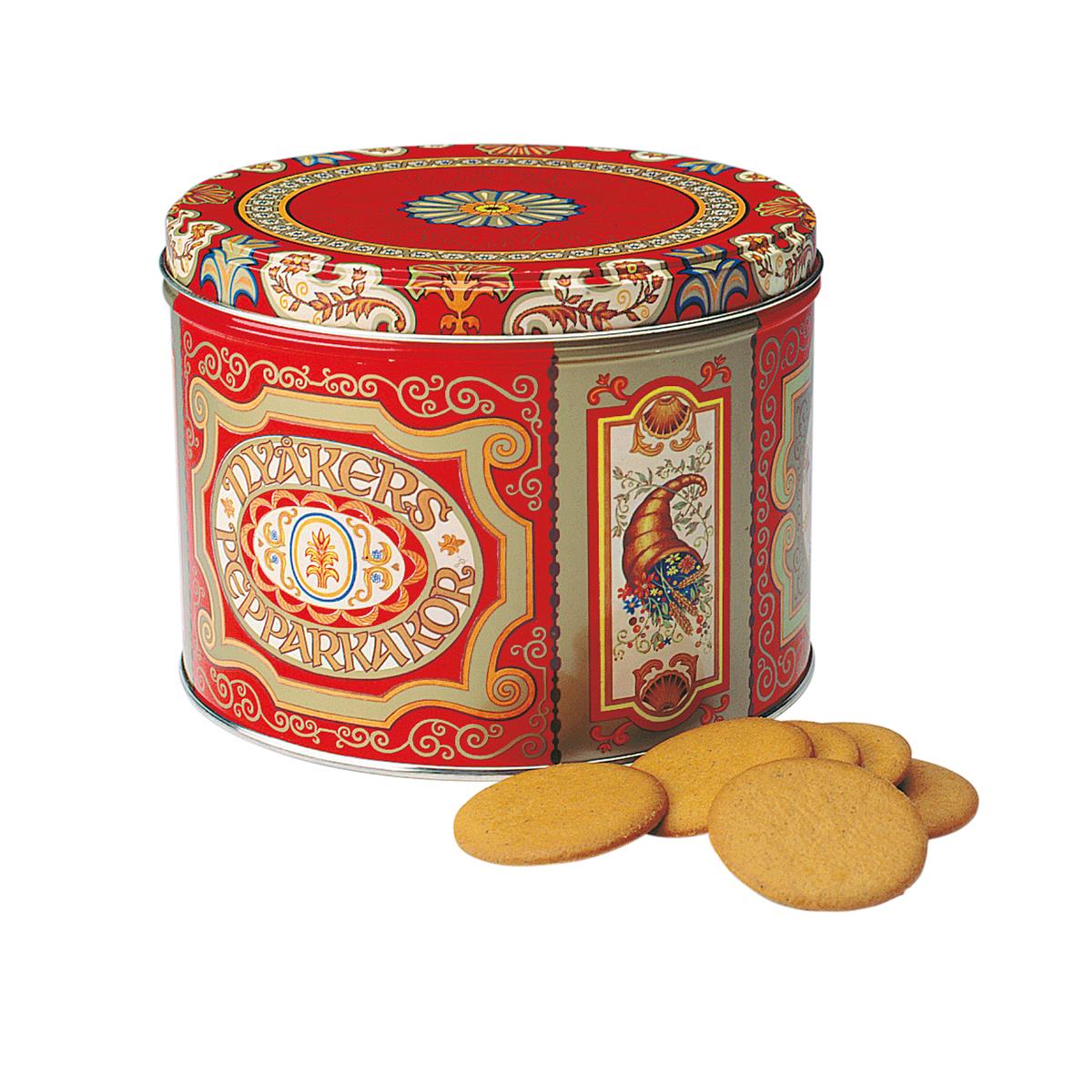 Pepparkakor från Nyåkers i plåtburk, palmoljefri, 900g