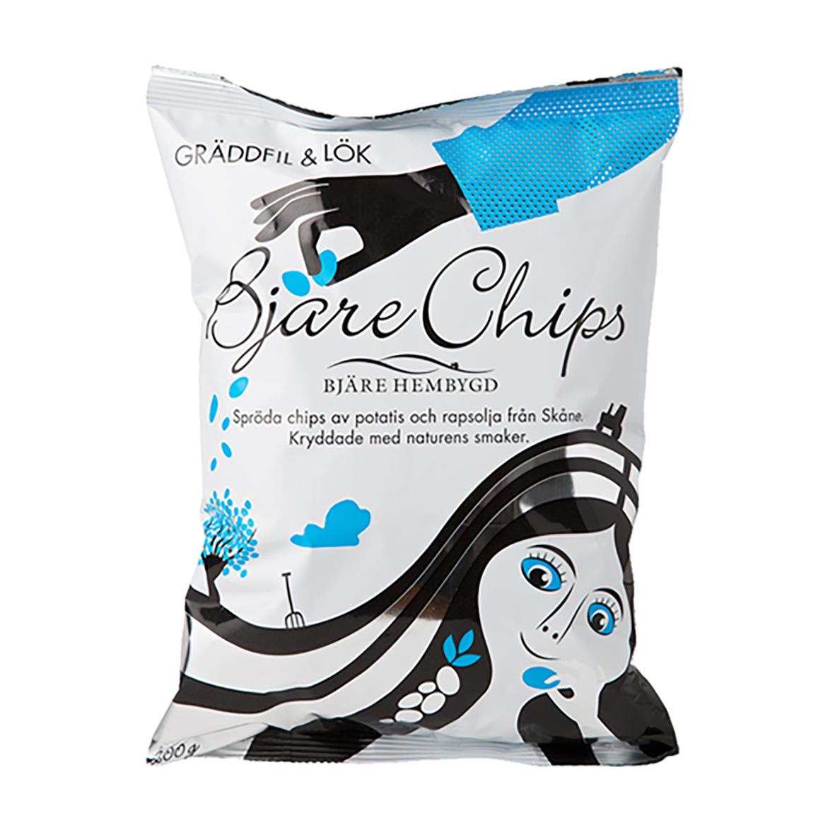 Chips Bjärechips Sourcream & Onion 40g 60022253_2