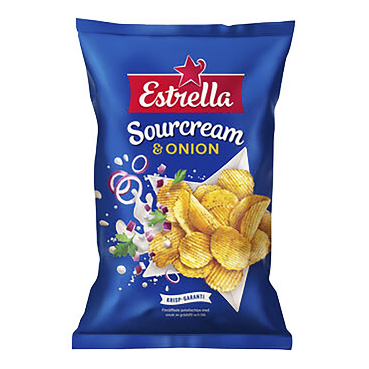 Chips Estrella Sourcream & Onion 40g 60022261_2