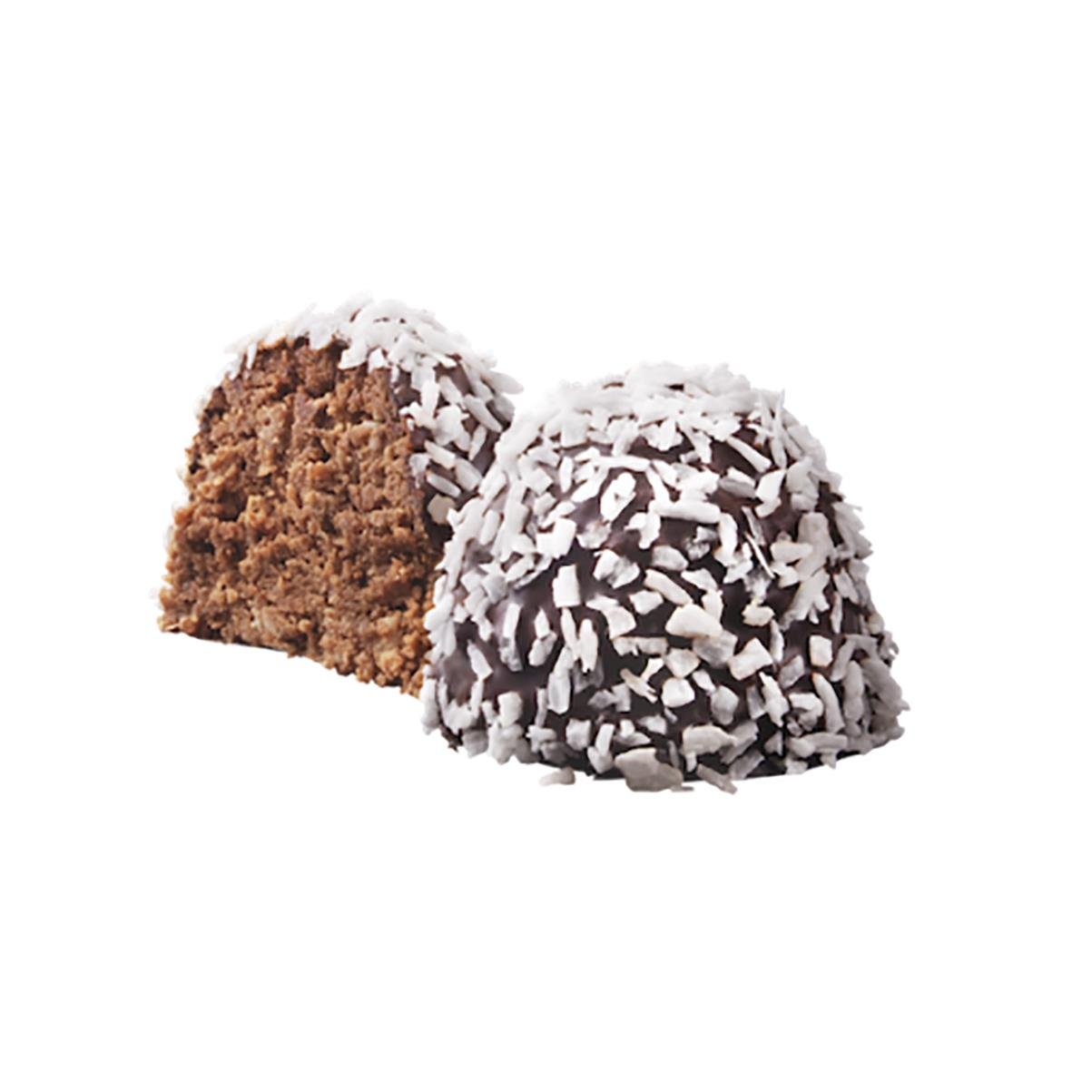 Gillebollar Gille 750g, chokladbollsliknande godis med kokos på toppen