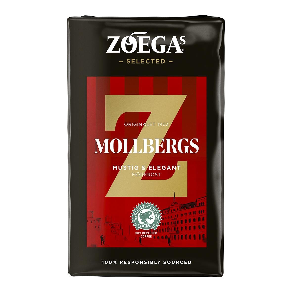 Kaffe Zoégas Mollbergs Blandning Brygg 450g 60100017_3