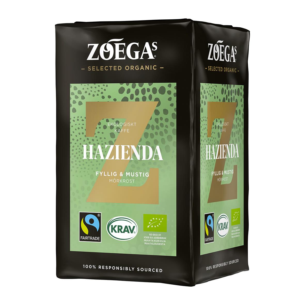 Kaffe Zoégas Hazienda Brygg 450g 60100021_2