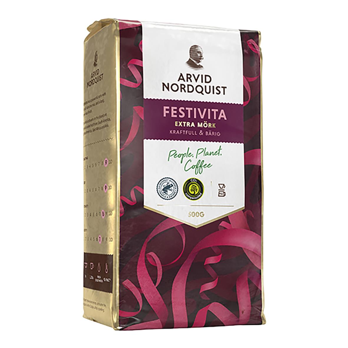 Kaffe Arvid Nordquist Festivita Brygg 500g 60100025_1