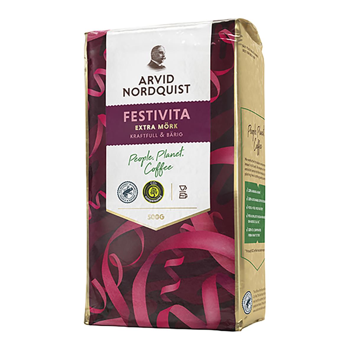 Kaffe Arvid Nordquist Festivita Brygg 500g 60100025_2