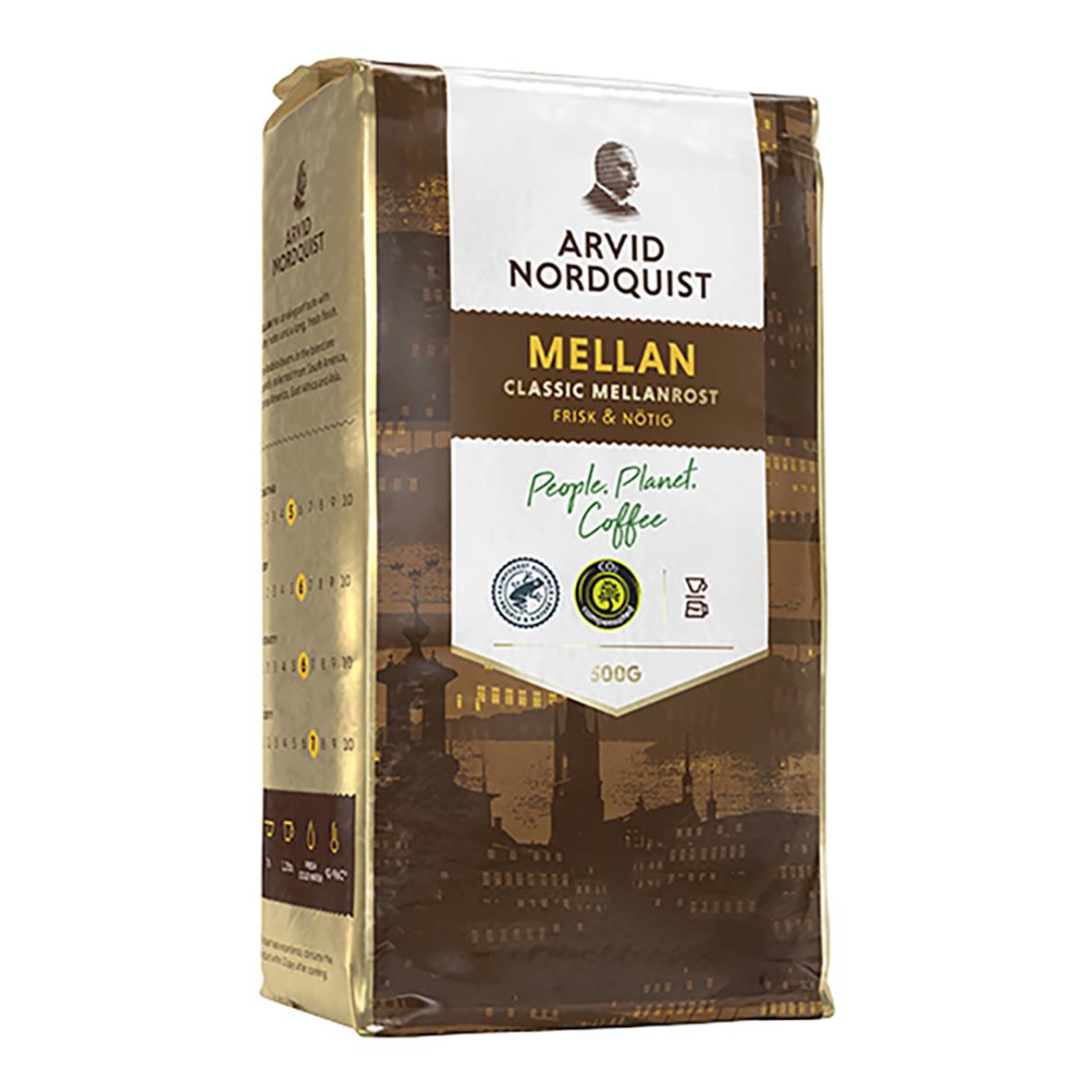 Kaffe Arvid Nordquist Mellanrost brygg 500g