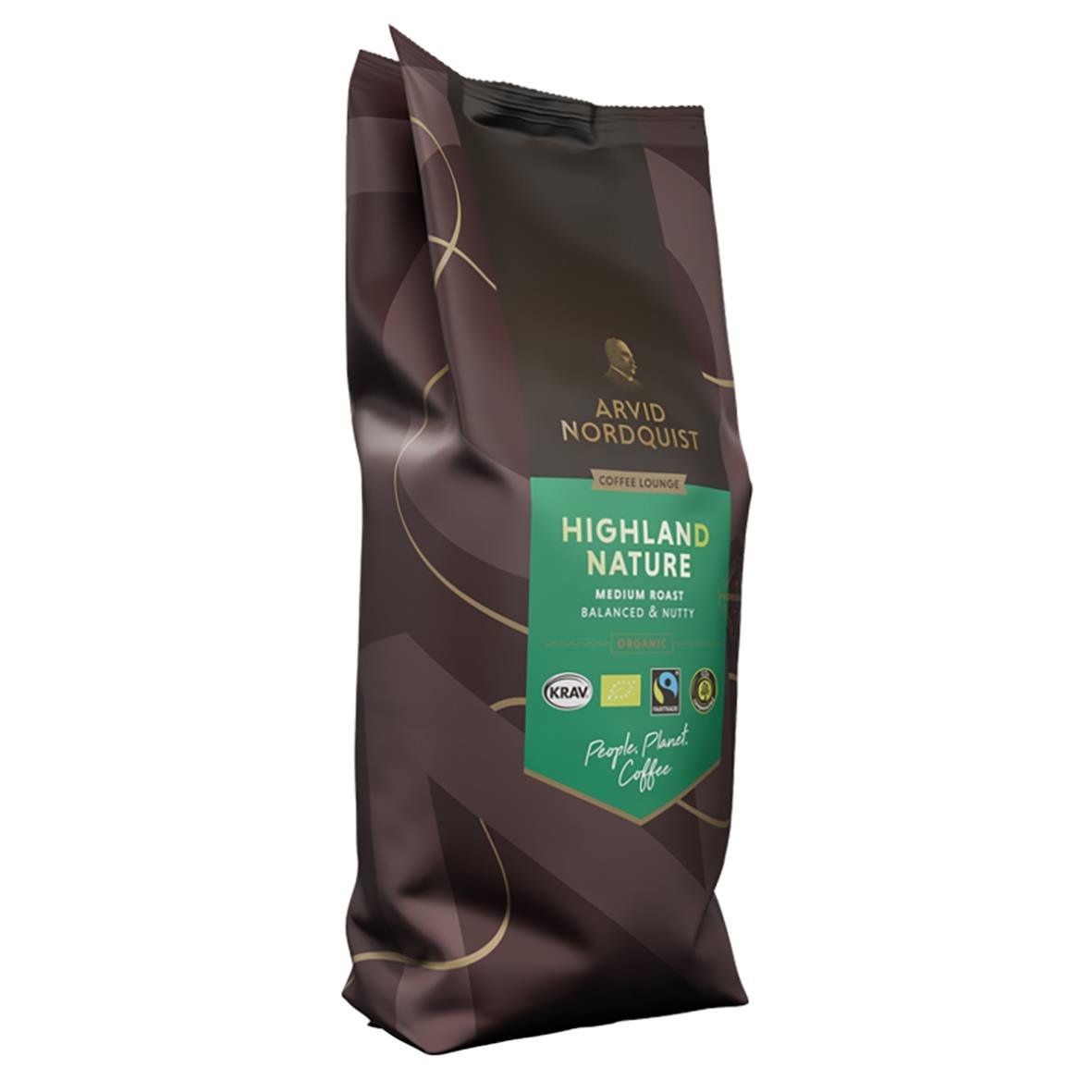 Kaffe Arvid Nordquist Highland Hela Bönor 1000g 60100054_2