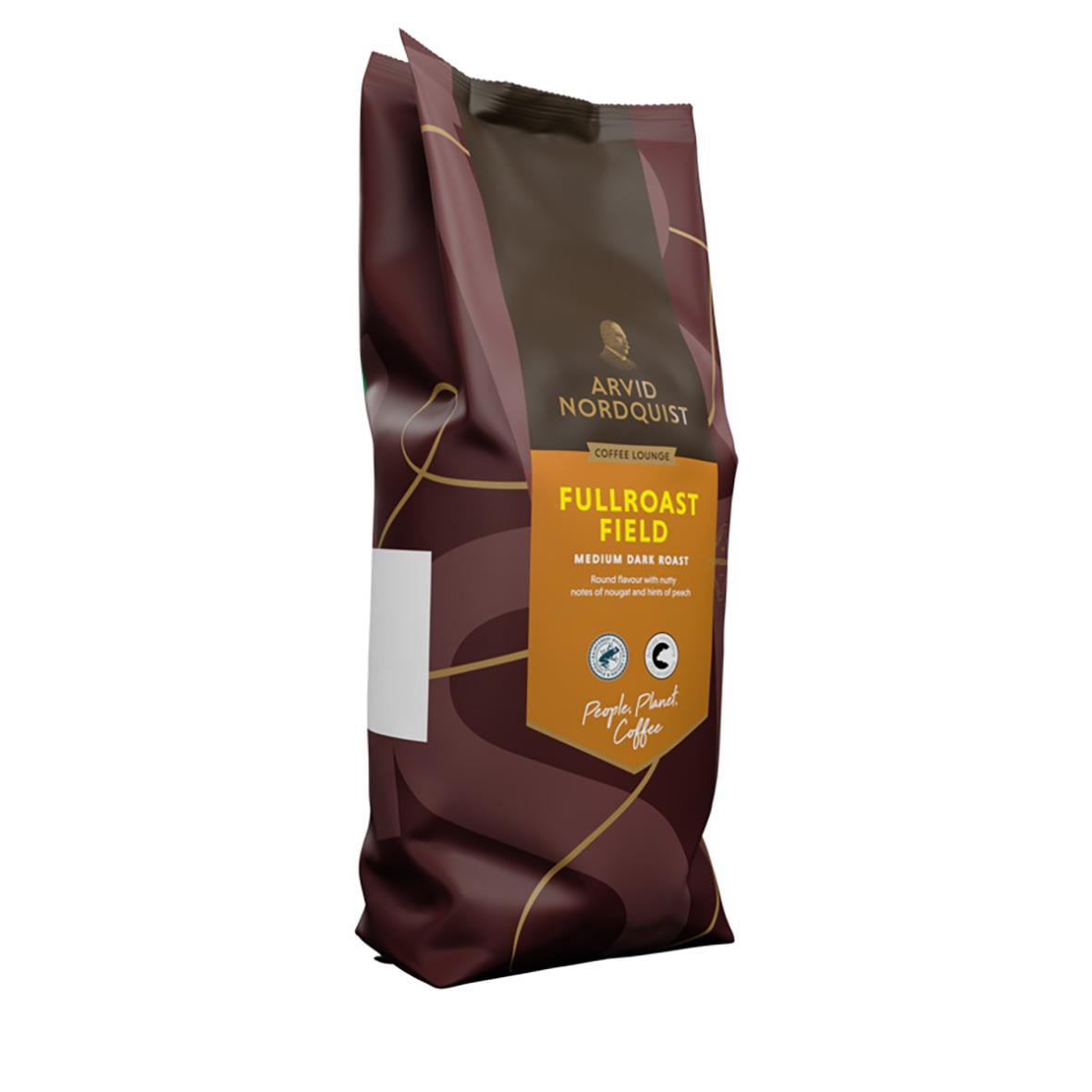 Fullroast Field hela bönor kaffe från Arvid Nordquist i 1000g för en rik smak