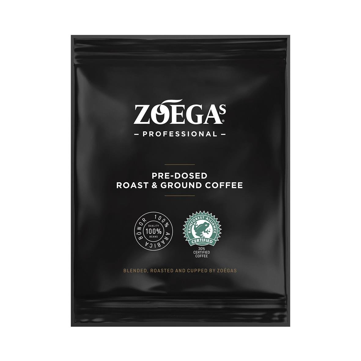 Förpackning av Zoégas Skånerost Kannbrygg 80g pre-doserad kaffe