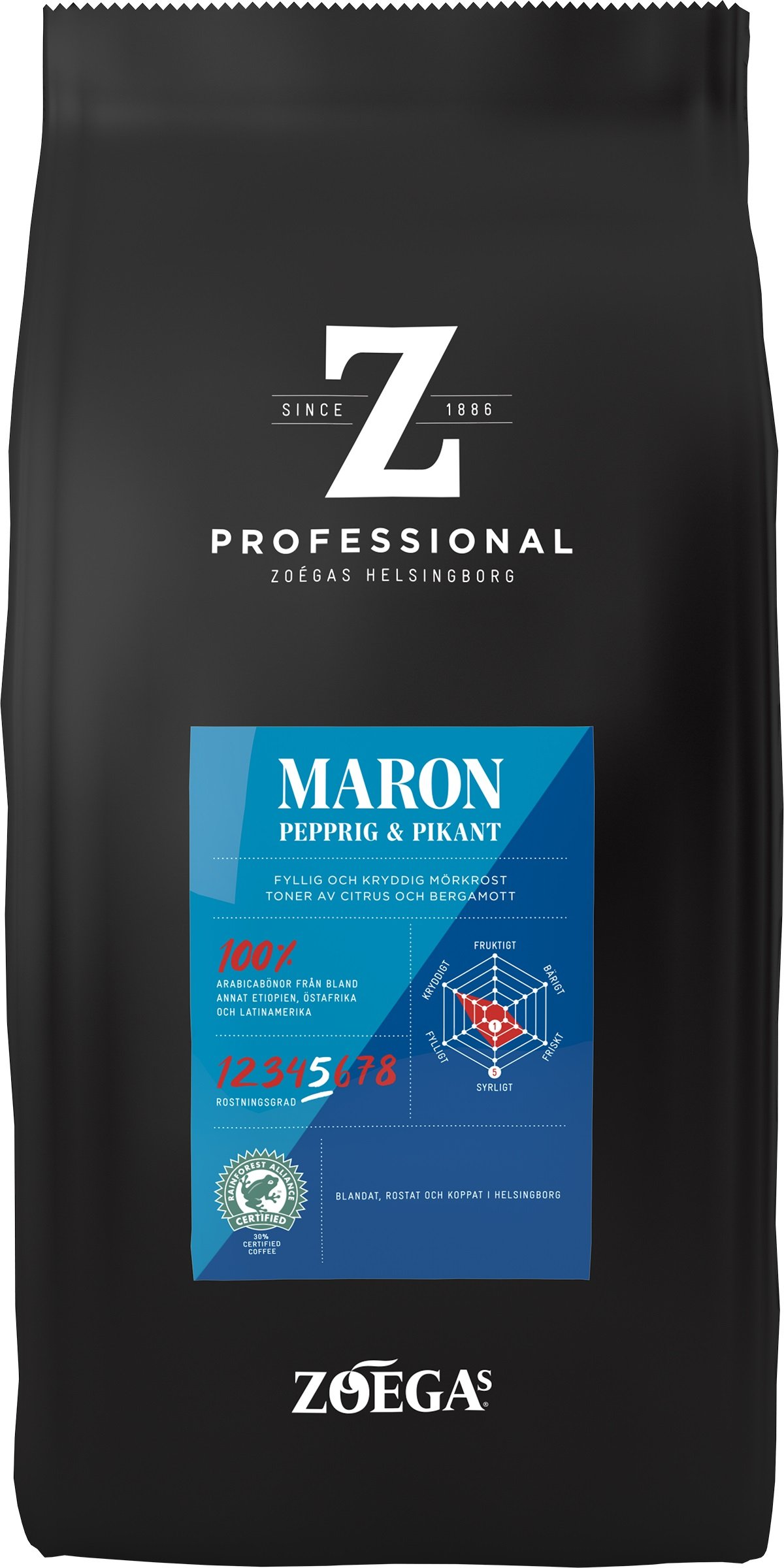 Kaffe Zoégas Maron Hela Bönor 750g 60100152