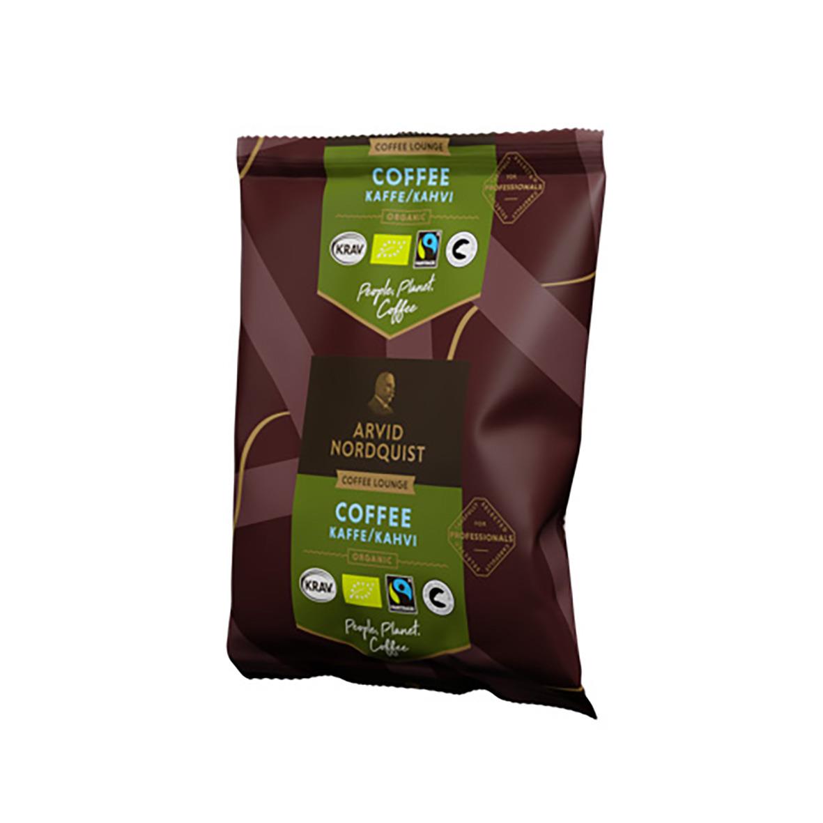 Kaffe Arvid Nordquist Ethic Harvest Termosbrygg 125g i påse med gröna och bruna etiketter