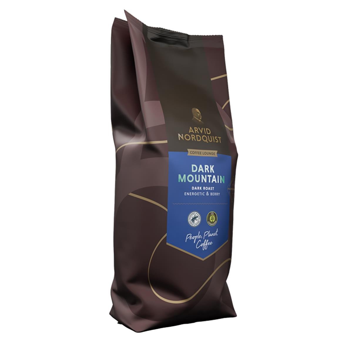 Kaffe Arvid Nordquist Dark Mountain i 1000g för automatmaskin