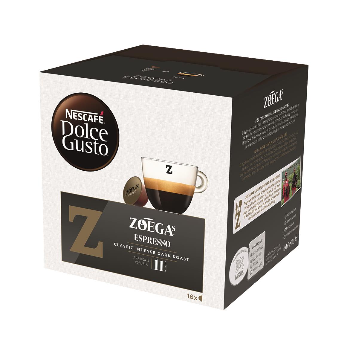 Kaffekapslar Zoégas Dolce Gusto Espresso 60106282