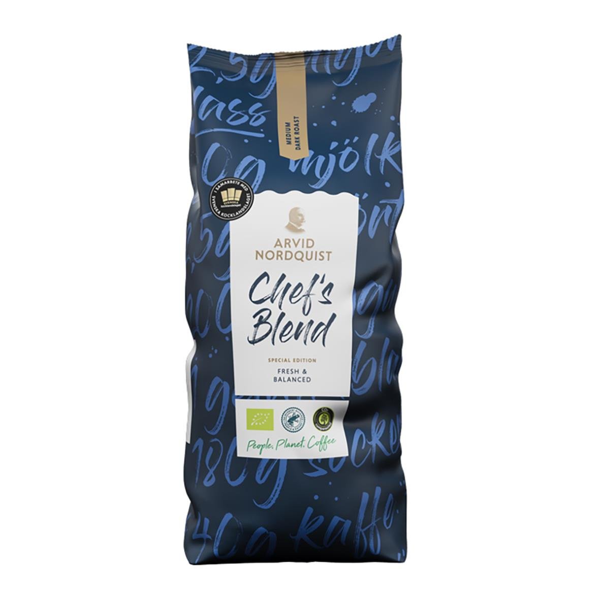 Kaffe Arvid Nordquist Chef's Blend Hela Bönor 1000g