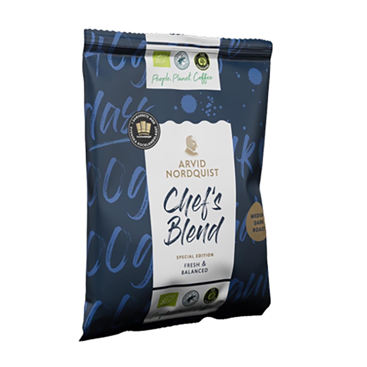 Förpackning av Arvid Nordquist Chef's Blend termosbryggkaffe 125g