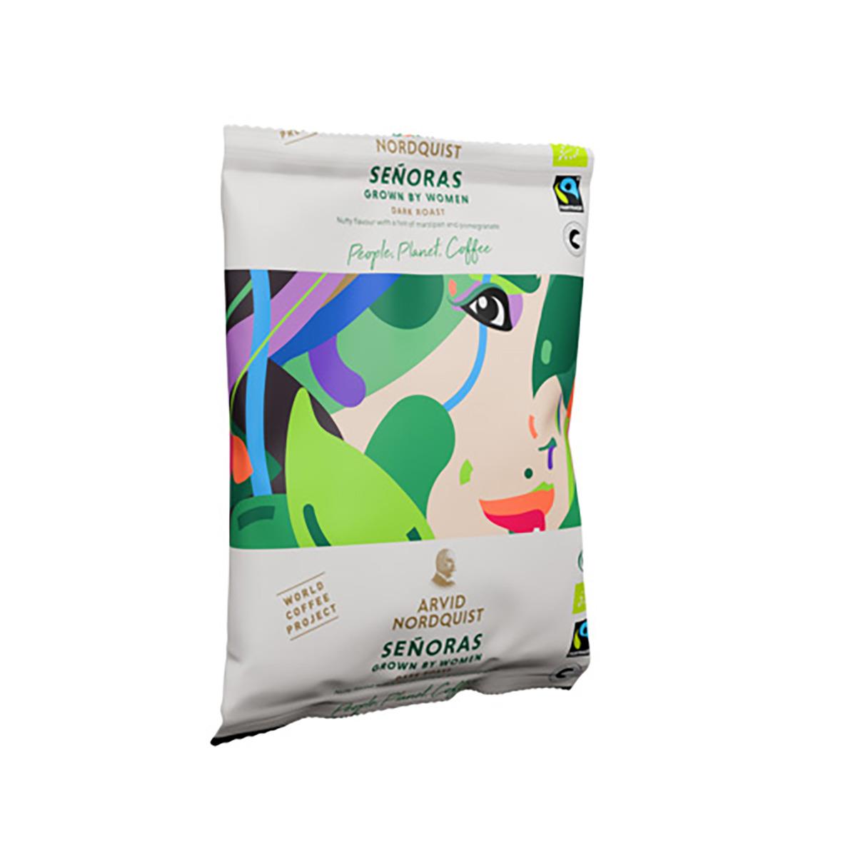 Förpackning av Señoras Termosbrygg kaffe från Arvid Nordquist, 125g