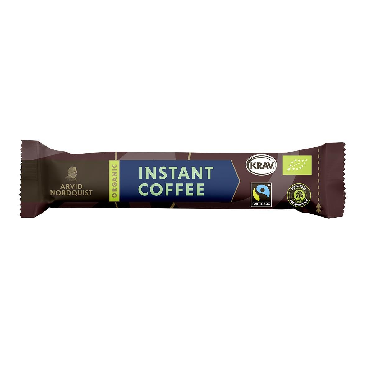 Snabbkaffe Arvid Nordquist Organic Instant Sticks 2g i förpackning