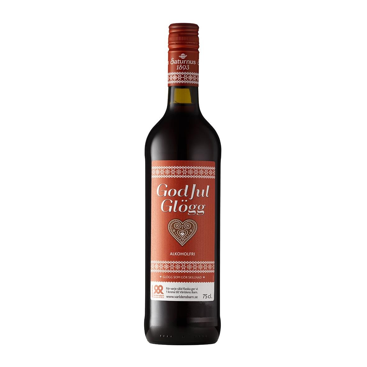 Glögg Saturnus God Jul Alkoholfri 75cl 60110061