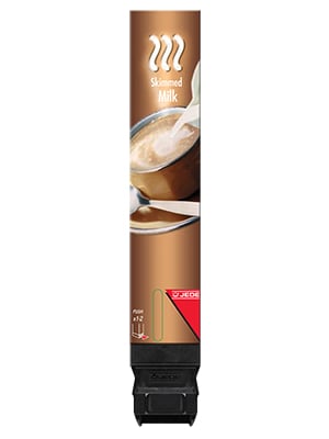 Förpackning av Jede Matic Skummad mjölkgranulat 250g