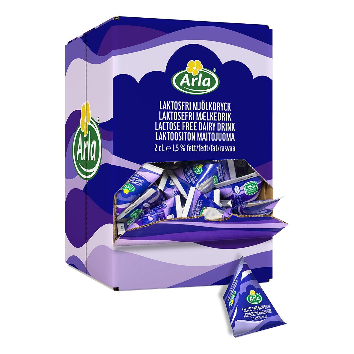 Kaffemjölk Arla Laktosfri 2cl i förpackning