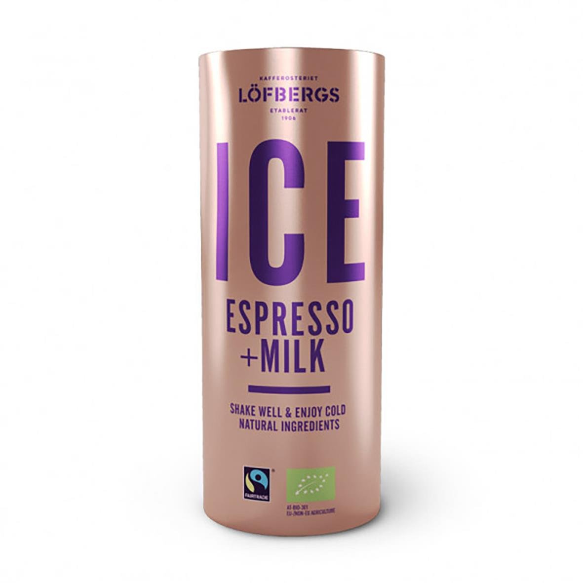 Löfbergs Ice Espresso med mjölk i 230ml burk, kalldryck