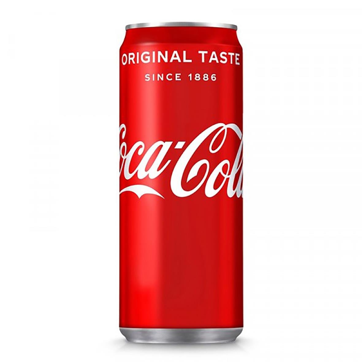 Läsk Coca-Cola burk 33cl inklusive pant
