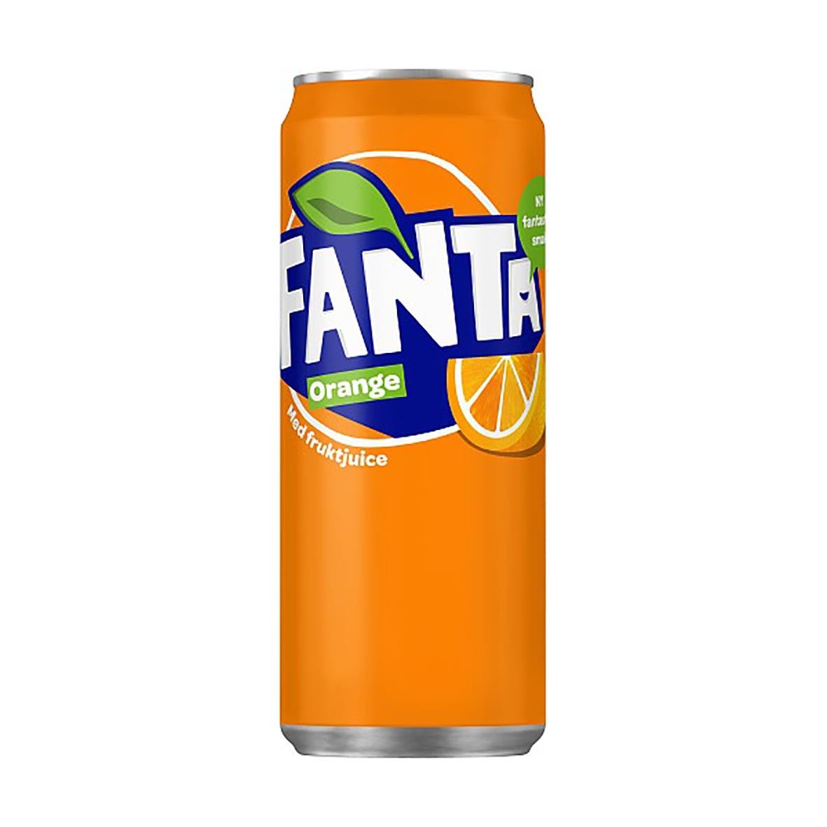 Läsk Fanta Orange Burk 33cl inkl pant