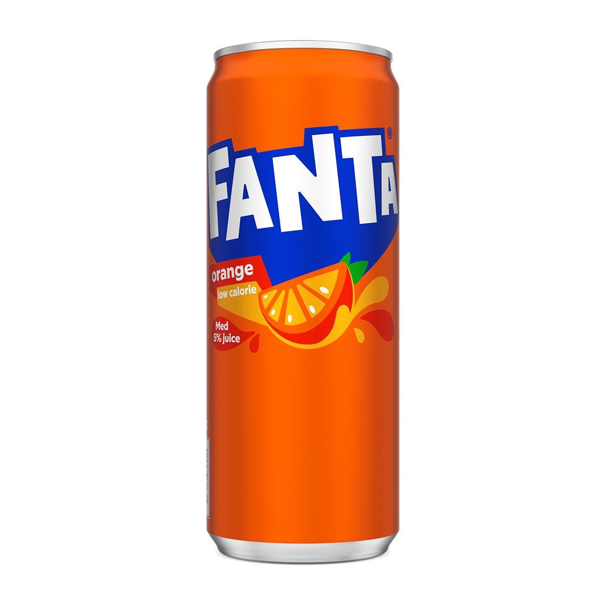 Läsk Fanta Orange burk 33cl med pant