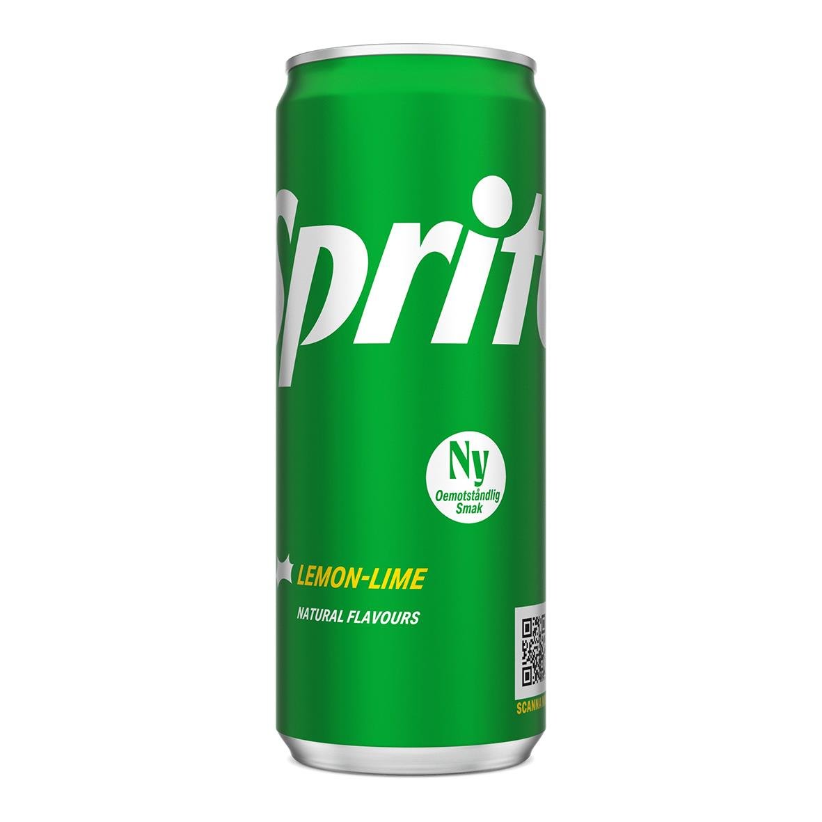 Lemon-lime Sprite burk 33cl inklusive pant