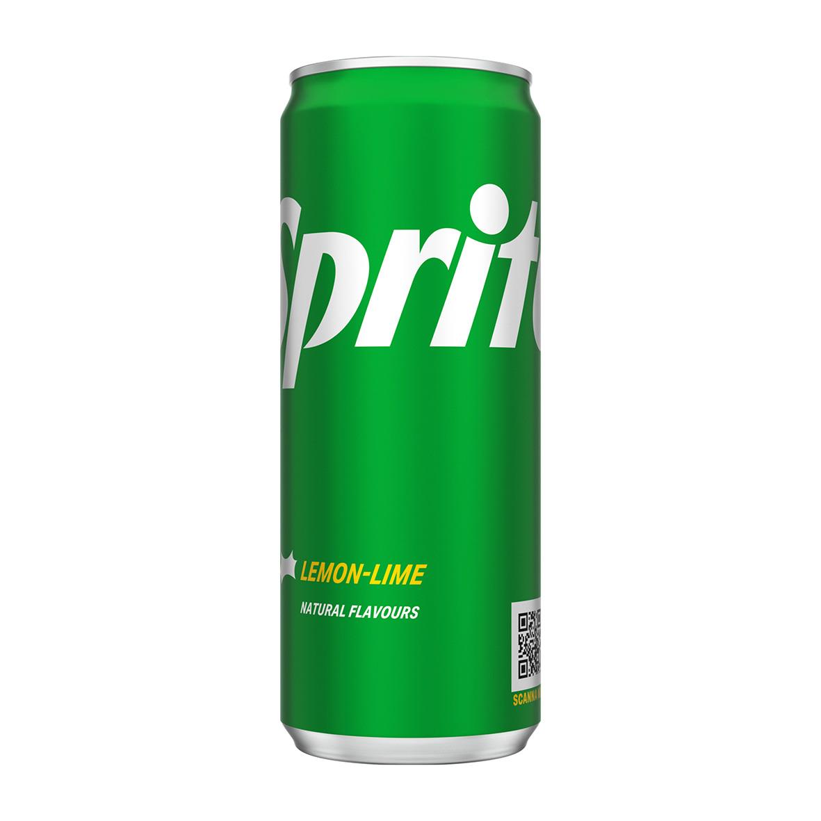 Lemon-lime Sprite burk 33cl inklusive pant