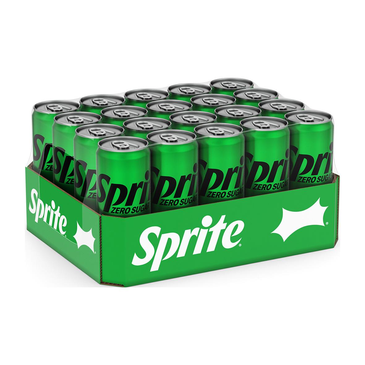 Läsk Sprite Zero Lemon-Lime 33cl burk inklusive pant