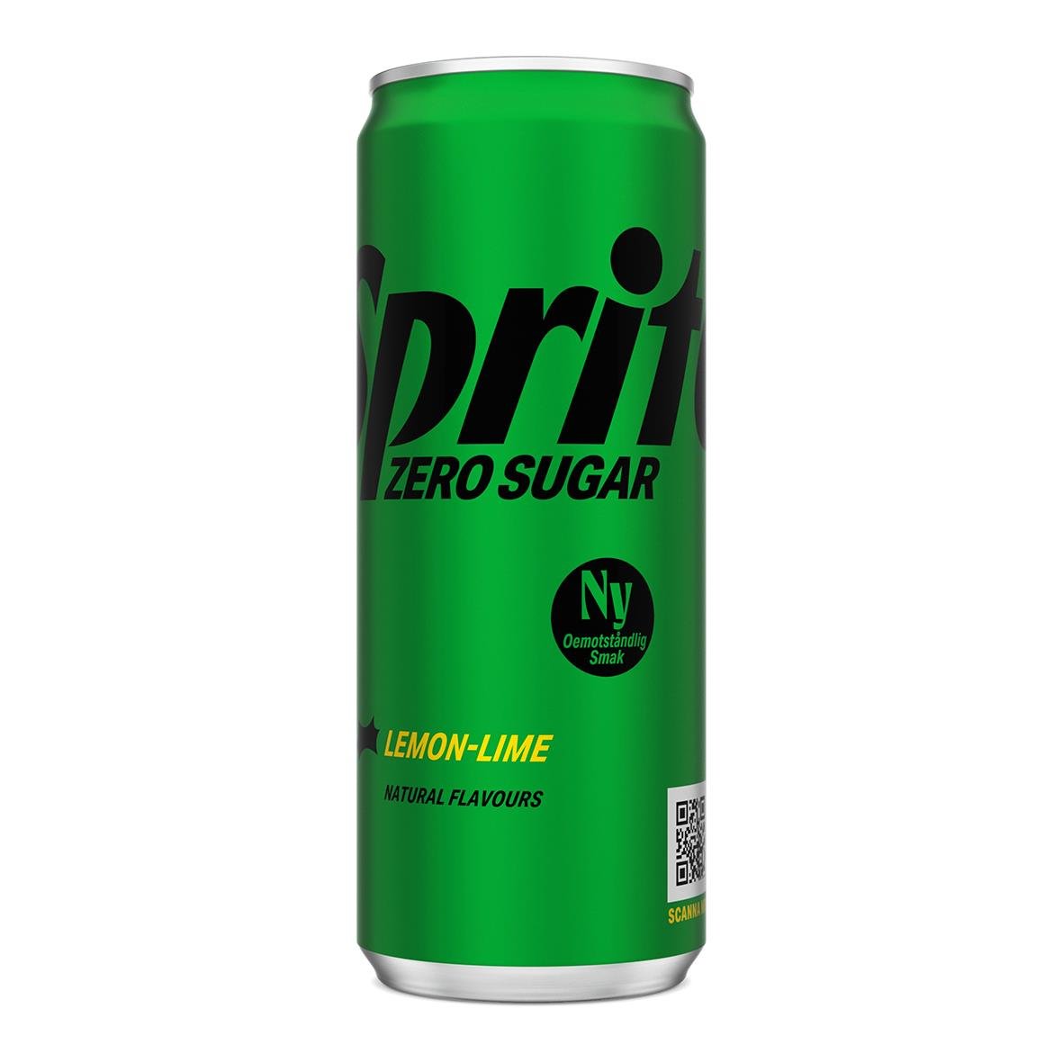 Läsk Sprite Zero Lemon-Lime 33cl burk inklusive pant