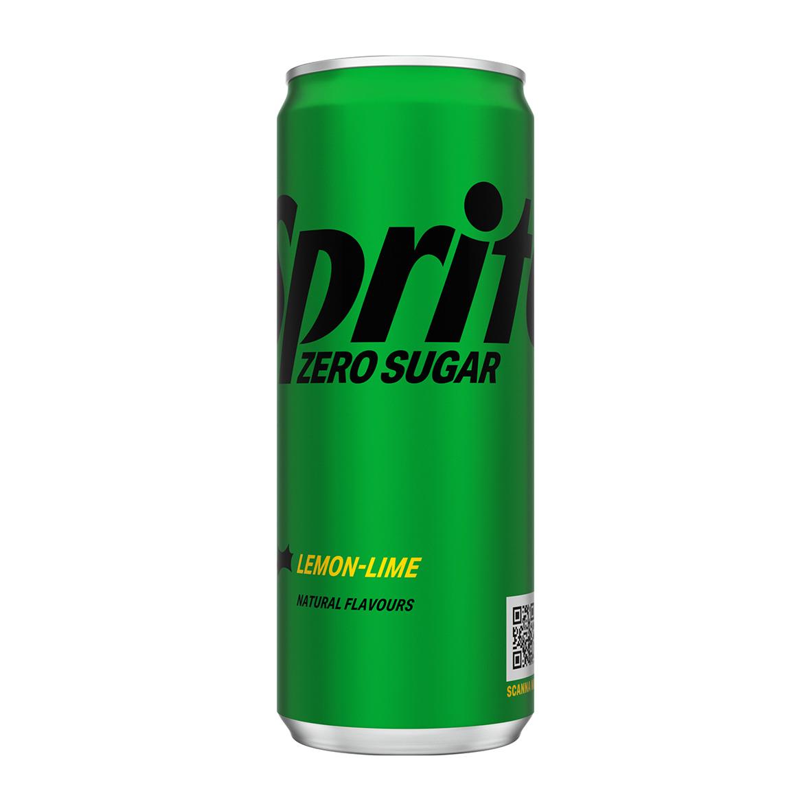 Läsk Sprite Zero Lemon-Lime i burk 33cl inklusive pant