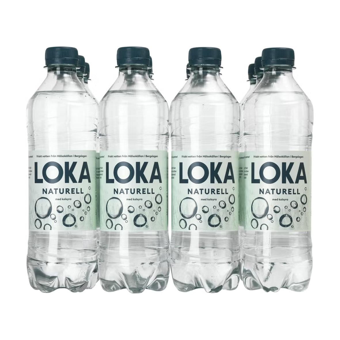 Kolsyrat vatten Loka Naturell PET 50cl inkl pant