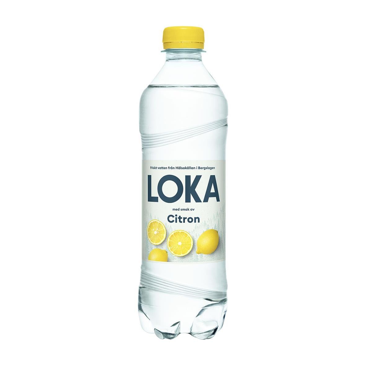 Kolsyrat vatten Loka Citron PET 50cl inkl pant