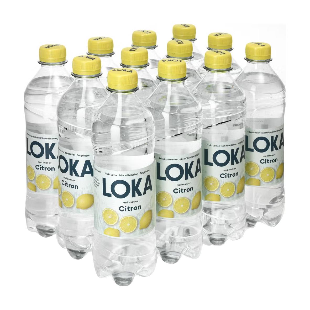 Kolsyrat vatten Loka Citron PET 50cl inkl pant