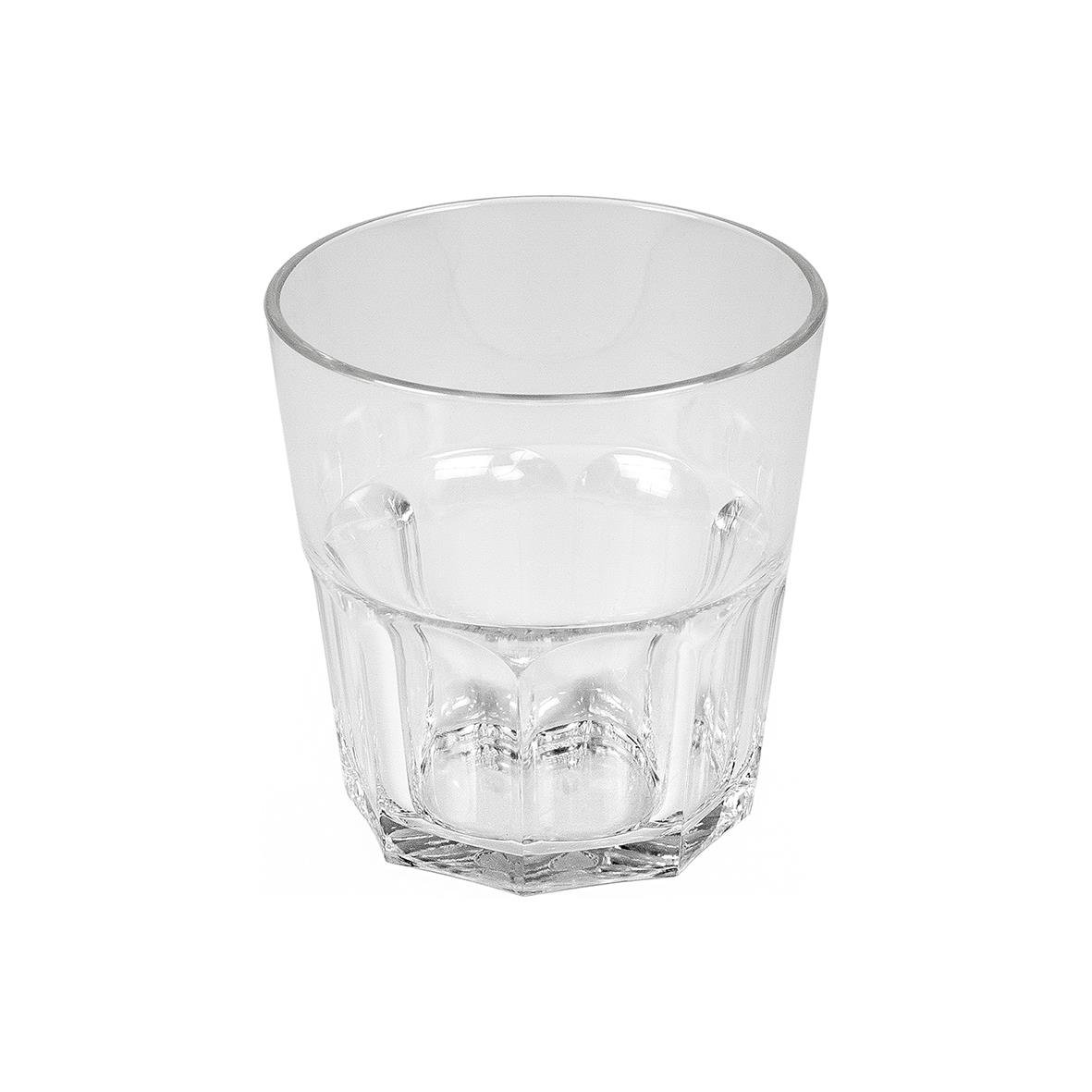 Tydligt glas i Tritan BPA-fri med diameter 79 mm och volym 22 cl