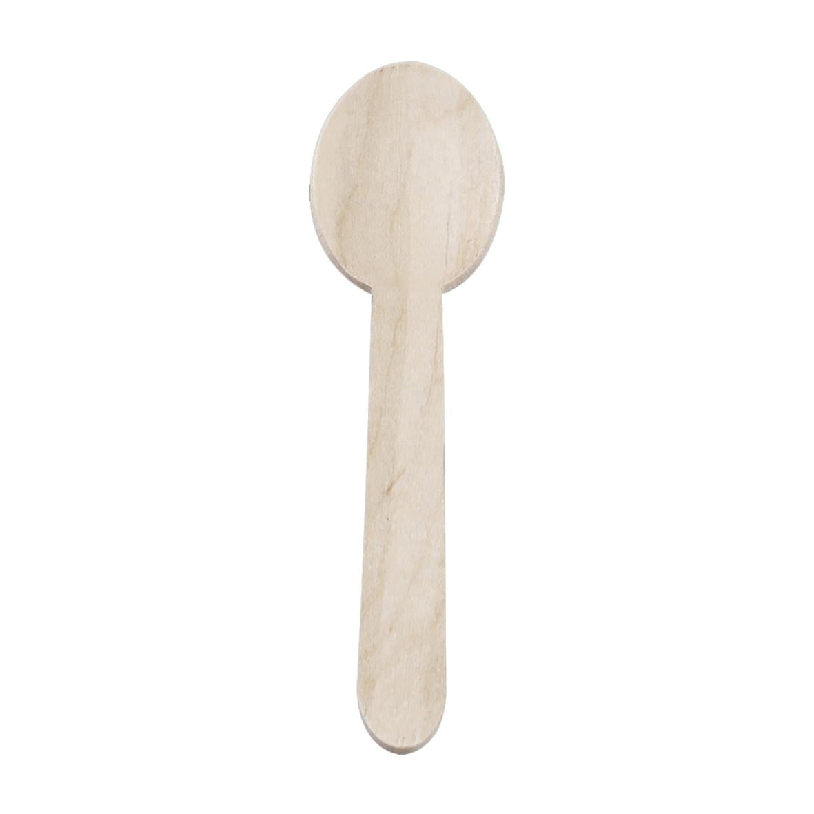 Engångsbestick träsked 155mm