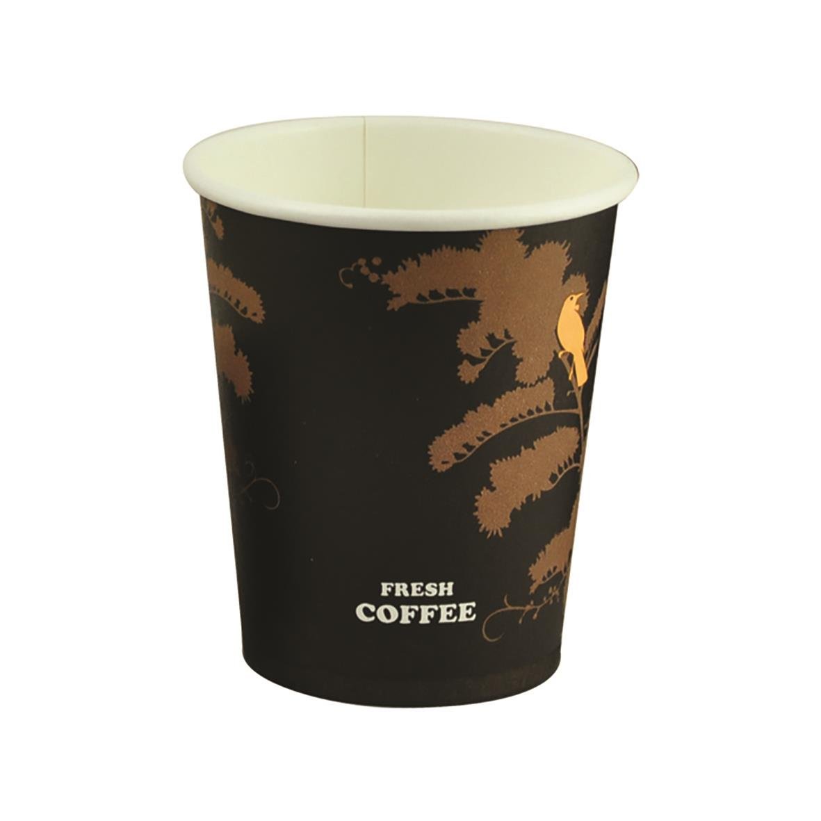 Pappersmugg Fresh Coffee Brun 24cl