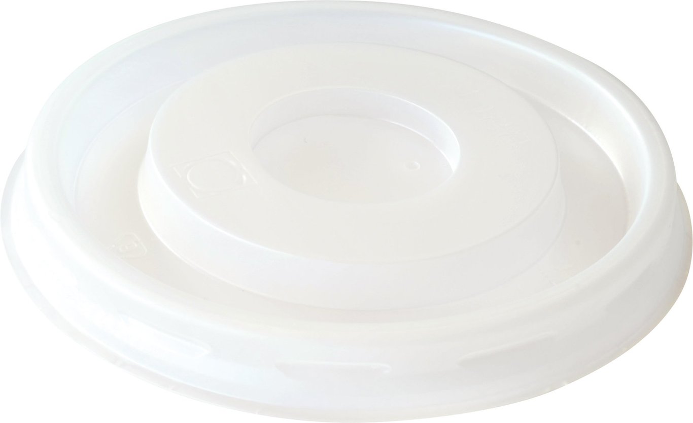 Vit pappersmugg lock till Duni 20cl