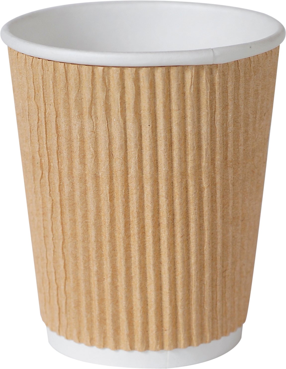 Pappersmugg Duni Ecoecho Tripple Wall Brun 24cl med träimitation