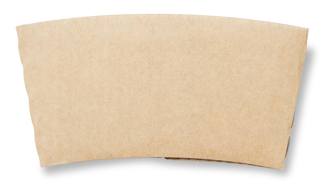 Kaffekrage av well brun material, Ø80mm, 24cl