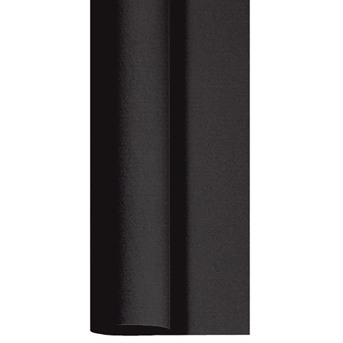 Svart dunicel duk i storlek 1,18x25 meter