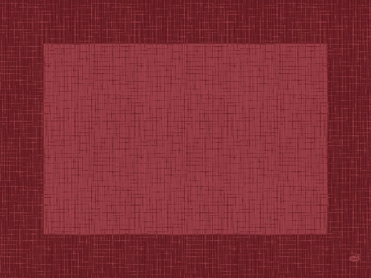 Röd bordstablett Duni Dunicel Linnea Bordeaux 30x40cm