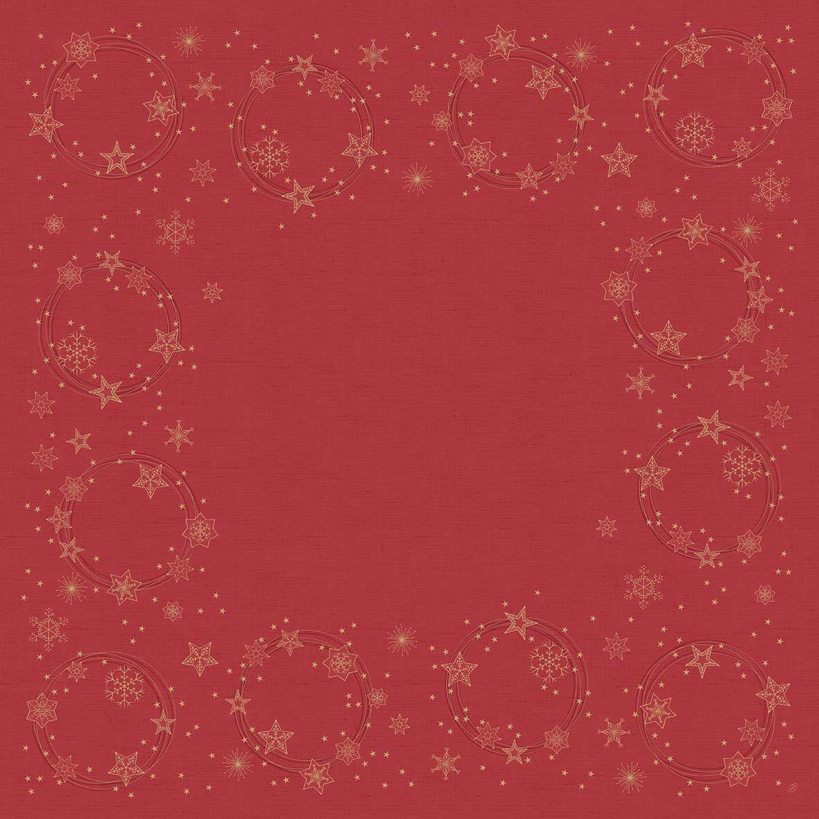 Snibbduk Duni Star Shine Dunisilk Röd 84x84cm 61030854_1