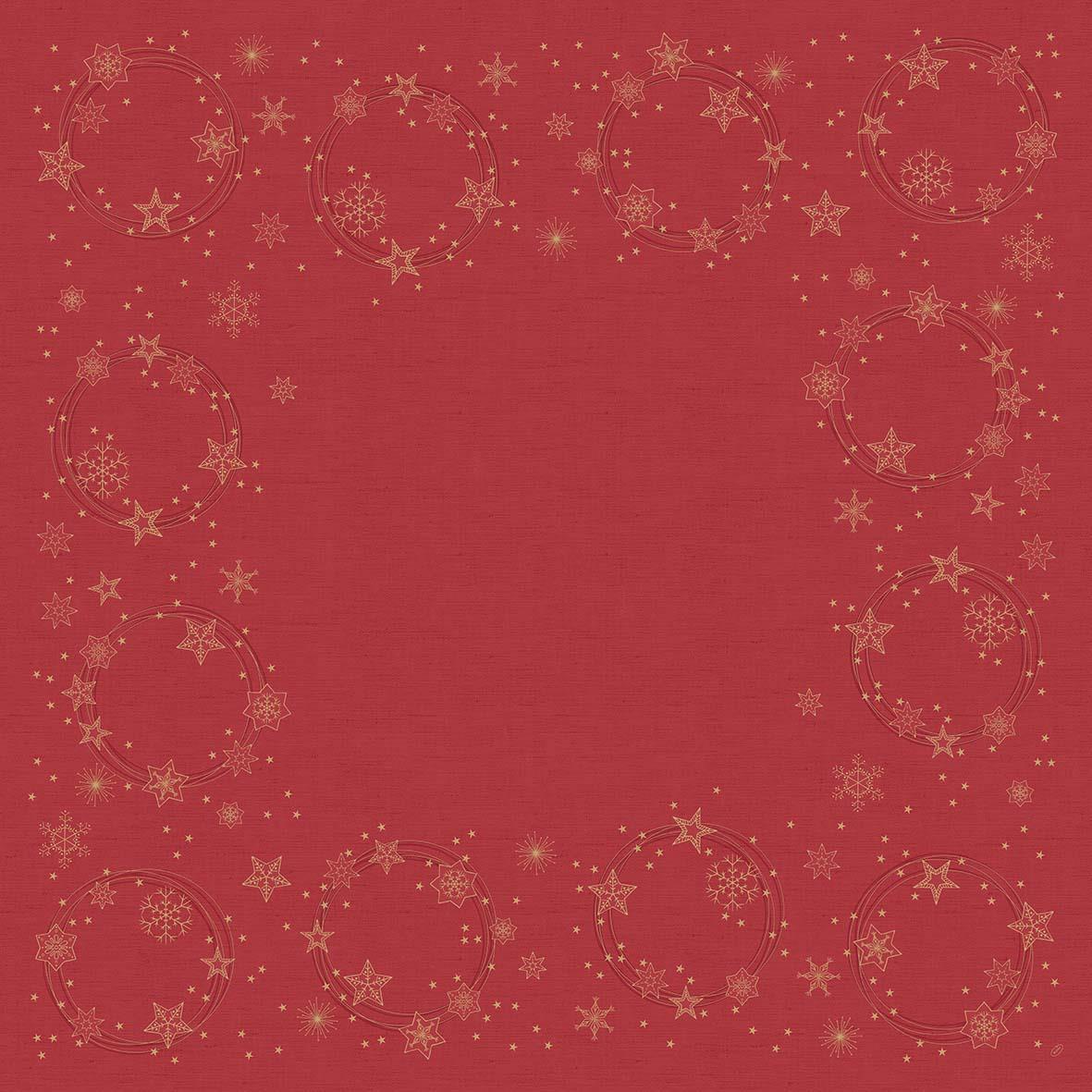 Snibbduk Duni Star Shine Dunicel Röd 84x84cm