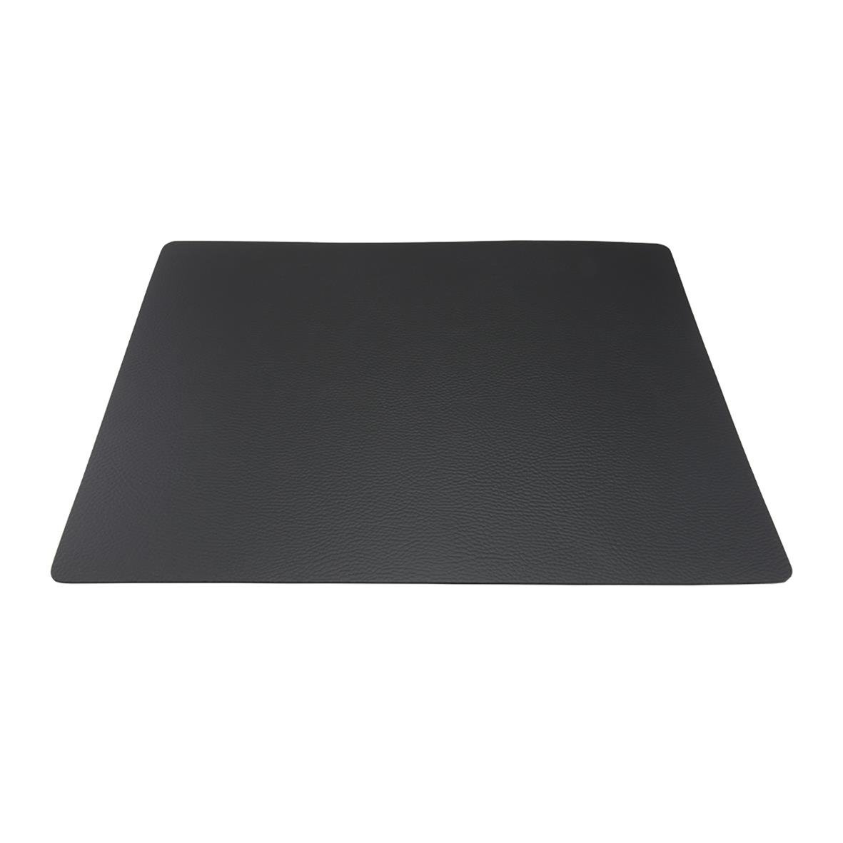 Svart läderliknande tablett Securit Raw 45x33,1cm
