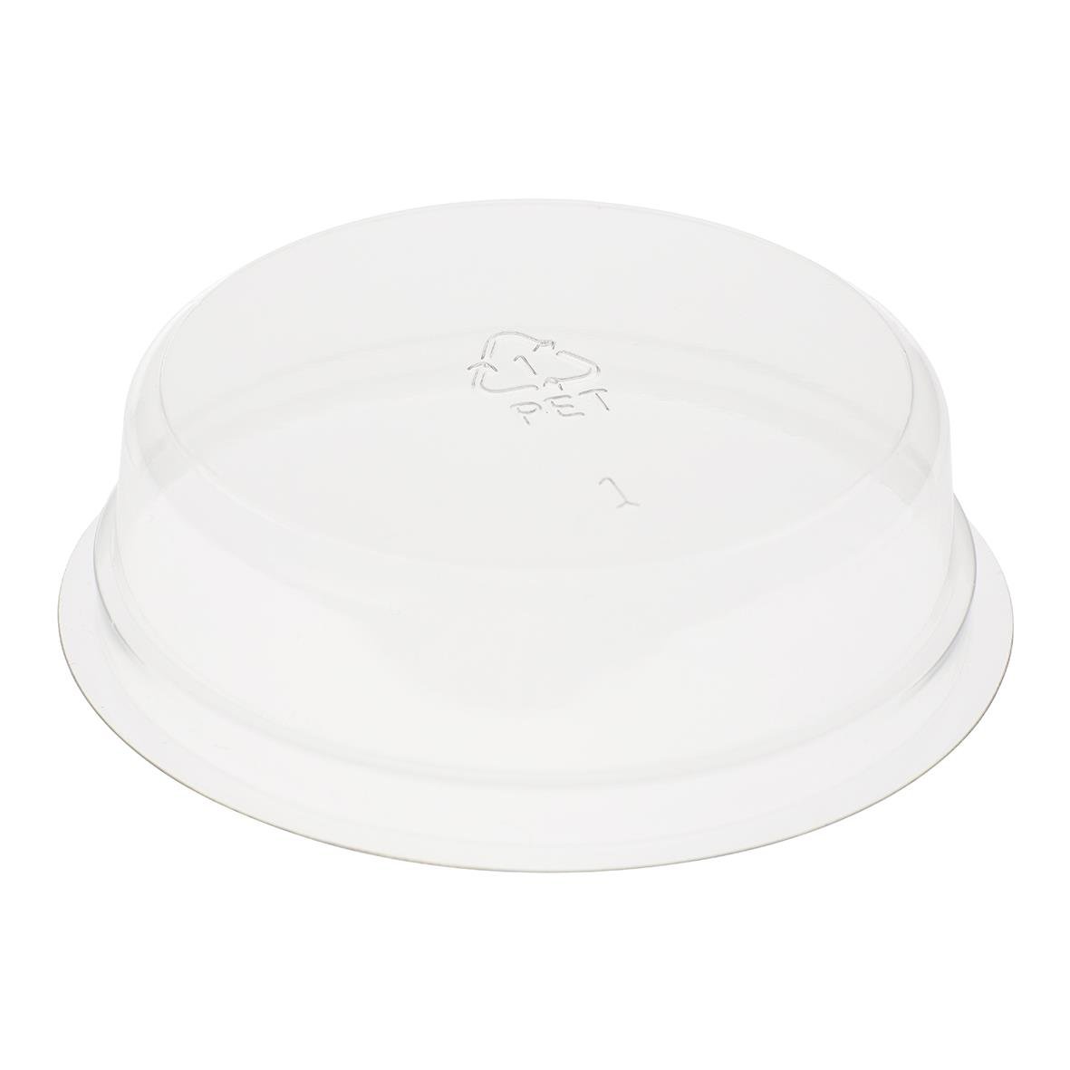 Vit plastbehållare för dryck, rPET material, kapacitet 12cl, till 27/36cl glas