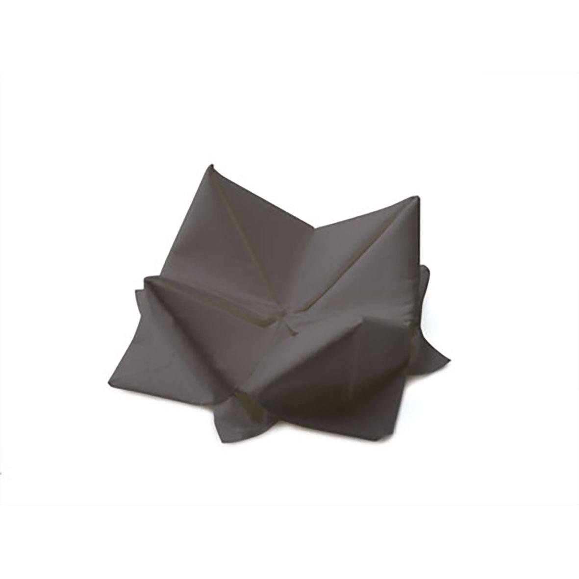 Servett Duni 3-lag Granitgrå 24x24cm vikbar och mjuk